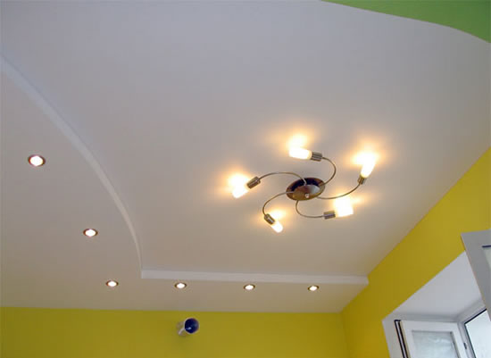 особенности и виды отделки потолков