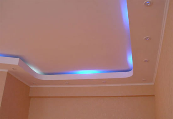 освещение в подвесном потолке