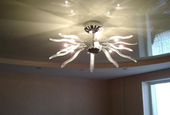 люстра под натяжной потолок