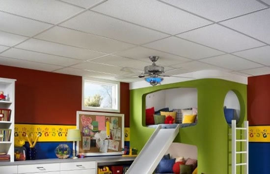подвесной потолок в детскую