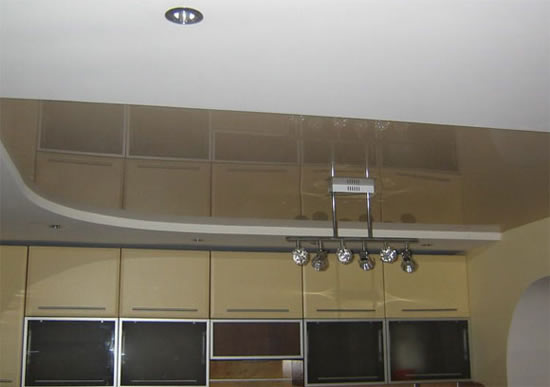 как отделать потолок на кухне инструкция