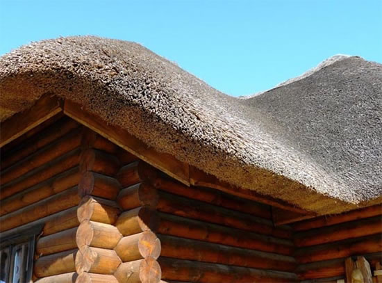 как сделать крышу из камыша своими руками