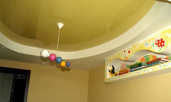потолок звездное небо в детской